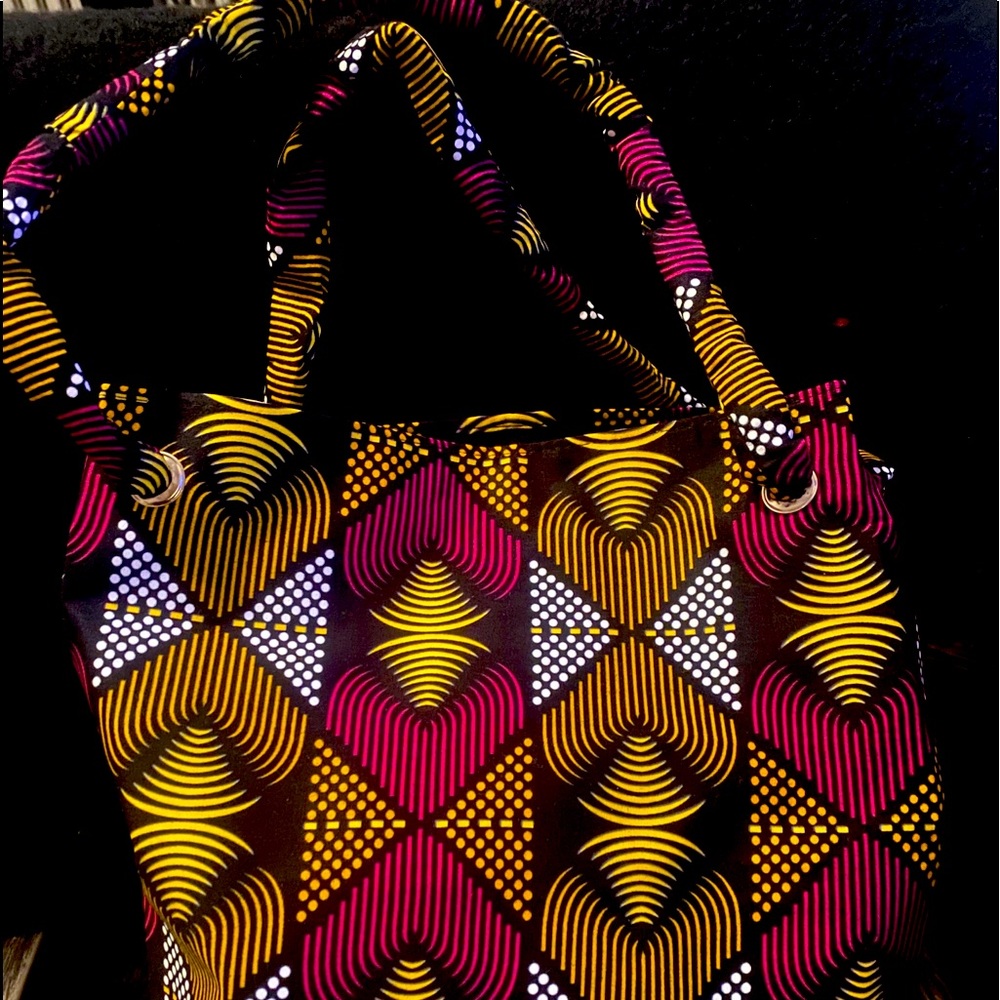 African tote bag